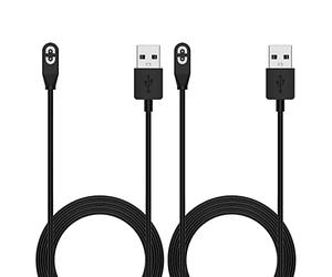 Chofit Lot de 2 chargeurs compatibles avec le chargeur AfterShokz Aeropex AS800/OpenComm ASC100SG, câble de charge USB 100 cm