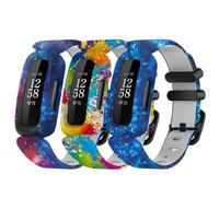 Chofit Lot de 3 bracelets compatibles avec Fitbit Ace 3 - Bracelet de rechange en silicone souple pour enfants - Tracker d'activité Ace 3 (3E)