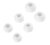 Chofit Lot de 3 paires de capuchons compatibles avec Soundcore by Anker P20i/R50i - Embouts de rechange en silicone souple - 3 tailles - Blanc