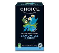Choice Infusion Camomille Douce Bio 17 sachets