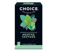 Choice Infusion Menthe Sauvage Bio 17 sachets