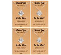 choice of all Parure de bijoux de mariage pour mariée, demoiselle d'honneur pour mariage, bal de fin d'année, cadeau habillé pour demoiselle d'honneur, adjustable, Métal, Pas de gemme