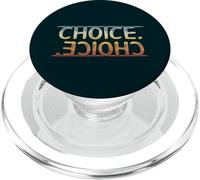 Choice. Ta décision. Déclaration de Style de Vie rétro PopSockets PopGrip pour MagSafe