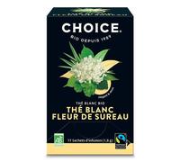 Choice Thé Blanc Fleur de Sureau Bio 17 sachets