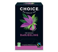 Choice Thé noir Darjeeling Bio 17 sachets
