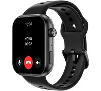 Choice Watch 2i, 1.85"" AMOLED, Bluetooth Calling Montre Connectée, 1ATM Smart Watch, IP68, Spo2, Heart Rate Monitor, Compatible avec Android et iOS, Noir