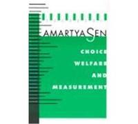Choice, Welfare and Measurement Amartya K. Sen (Auteur)