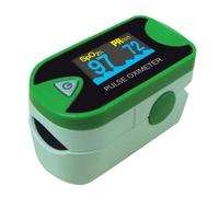 Choicemmed pointe du doigt l'oxymètre de pouls avec double couleur des afficheurs oled