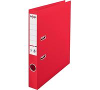 Choices, Classeur À Levier A4, Dos De 50 Mm, Capacité De 350 Feuilles, Couverture En Plastique, 2115508, Rouge Clair
