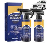 Choimix Car Polish, Choimix Quick Effect Coating Agent For Car, Car Scratch Wax Polish Spray,Multi-Purpose Oil Film Emulsion Glass Cleaner,Waterless Wash Formula for Long-Lasting Gloss Finish，2PC