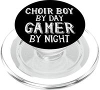 Choir Boy by Day Gamer by Night Church Choir Gamer Choeur Boy PopSockets PopGrip pour MagSafe