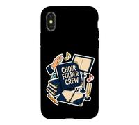 Choir Folder Crew Répétition Chorale Coque pour iPhone X/XS
