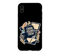 Choir Folder Crew Répétition Chorale Coque pour iPhone XS Max