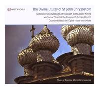 La Divine Liturgie de Saint Jean Chrysostome Georgy Safonov (Chef d'orchestre), Chœur du Monastère Danilov de Moscou (Interprète) https://www.fnac.com/a2247062/La-Divine-Liturgie-de-Saint-Jean-Chrysostome-CD-album?oref=d617513d-2b0a-54ee-cb86-9c8c55fe1b8b
