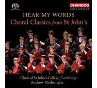 Choir of St.John's Colleg - Hear My Words:Choral. [Import]