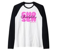 Choisi 1. Pierre 2:9 Christian Jésus-Christ Believe Manche Raglan