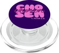 Choisi 1. Pierre 2:9 Christian Jésus-Christ Believe PopSockets PopGrip pour MagSafe