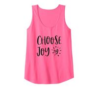 Choisir Joie Bonheur Coeur Inspirant Motivation Inspo Débardeur