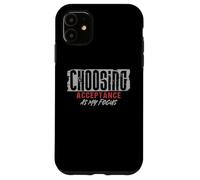Choisir l'acceptation comme ma Concentration méditation Pleine Conscience Coque pour iPhone 11
