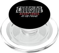 Choisir l'acceptation comme ma Concentration méditation Pleine Conscience PopSockets PopGrip pour MagSafe