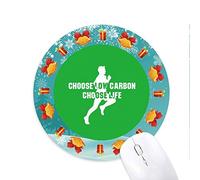 choisir low carbon choisir la vie tapis de souris souris ronds cadeaux de noël