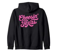 Choisir Texas Pink Sweat à Capuche