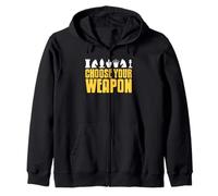 Choisis ton arme humour stratégie jeu tactique Sweat à Capuche