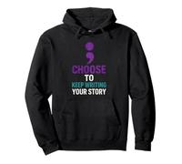 Choisissez de Continuer à écrire Votre Histoire Citation de Motivation Sweat à Capuche