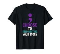 Choisissez de Continuer à écrire Votre Histoire Citation de Motivation T-Shirt