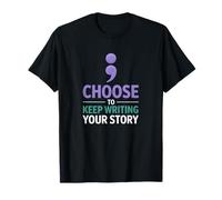 Choisissez de Continuer à écrire Votre Histoire Citation de Motivation T-Shirt