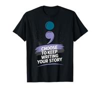 Choisissez de Continuer à écrire Votre Histoire Citation inspirante T-Shirt