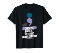 Choisissez de Continuer à écrire Votre Histoire Citation inspirante T-Shirt