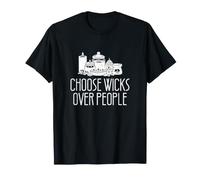 Choisissez des mèches sur Les Gens pour fabriquer des Bougies Amusantes T-Shirt