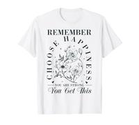 Choisissez Happiness You Got This Self Care Thinking You Women T-Shirt Graphique avec Valeur