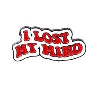 Choisissez heureux - Broche en émail avec un accent sur le bon amour, vous en valez la peine, Normale, Métal non précieux