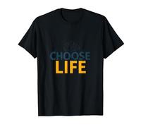 Choisissez la Vie : Inspirer la Sagesse de la Nature pour Les chercheurs de positivité T-Shirt, Homme, Noir, M