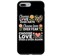 Choisissez l'amour plutôt Que la Peur de la Haine Coque pour iPhone 7 Plus/8 Plus