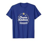 Choisissez Le Message de Compassion de l'unité inspirant la gentillesse T-Shirt, Homme, Bleu Royal, XXL