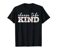 Choisissez « to Be Kind » - Motivation et gentillesse T-Shirt Graphique avec Valeur