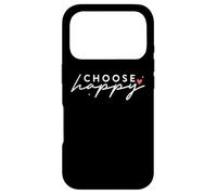 Choisissez Un état d'esprit Positif Heureux en Disant Le Bonheur inspirant Coque pour iPhone 17 Pro