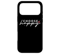 Choisissez Un état d'esprit Positif Heureux en Disant Le Bonheur inspirant Coque pour iPhone 17 Pro Max