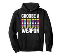 Choisissez Une Arme colorée Bingo Fun Art Sweat à Capuche
