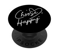 Choisissez Une Citation de Motivation Positive et Heureuse PopSockets PopGrip Adhésif