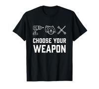 Choisissez Vos Outils d'arme Artisans, Artisans, ouvriers du bâtiment T-Shirt
