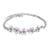 Choix Bracelet Couleurs Argenté Bijoux For Women Fashion Adjustable Bracelets Bangle Bracelets Birthday Christmas Valentine's Day Thanksgiving Day Bracelets Argenté Couple Bracelet (Silver, One Size)