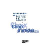 Choix d'articles de Pierre Mayer