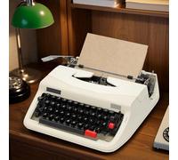 [Choix de collection vintage] Machine à écrire manuelle vintage (modèle standard restauré individuellement) - Art rétro/guide mécanique pour enfants/sensation de frappe authentique