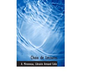 Choix de Lectures