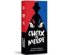 Choix de Merde - Le Jeu des dilemmes extrêmes - Jeu de société Adulte - Jeu d'ambiance - Jeu de Carte pour des soirées Cultes Entre Amis - Humour Noir Noir G