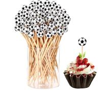 Choix de nourriture de football, choix de nourriture pour les apéritifs | Cocktails de football de baseball pour boire un verre - 100 pièces boissons des bases de fruits de dessert pour la fête de mar